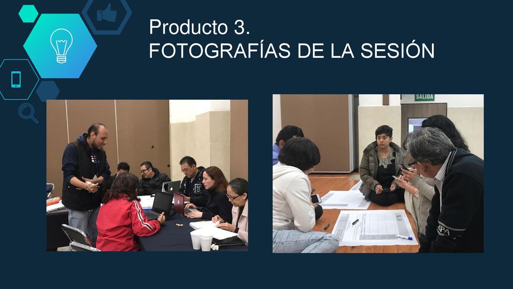 Producto 3. FOTOGRAFÍAS DE LA SESIÓN