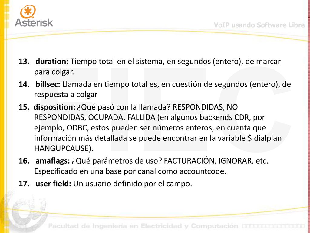 13. duration: Tiempo total en el sistema, en segundos (entero), de marcar para colgar.