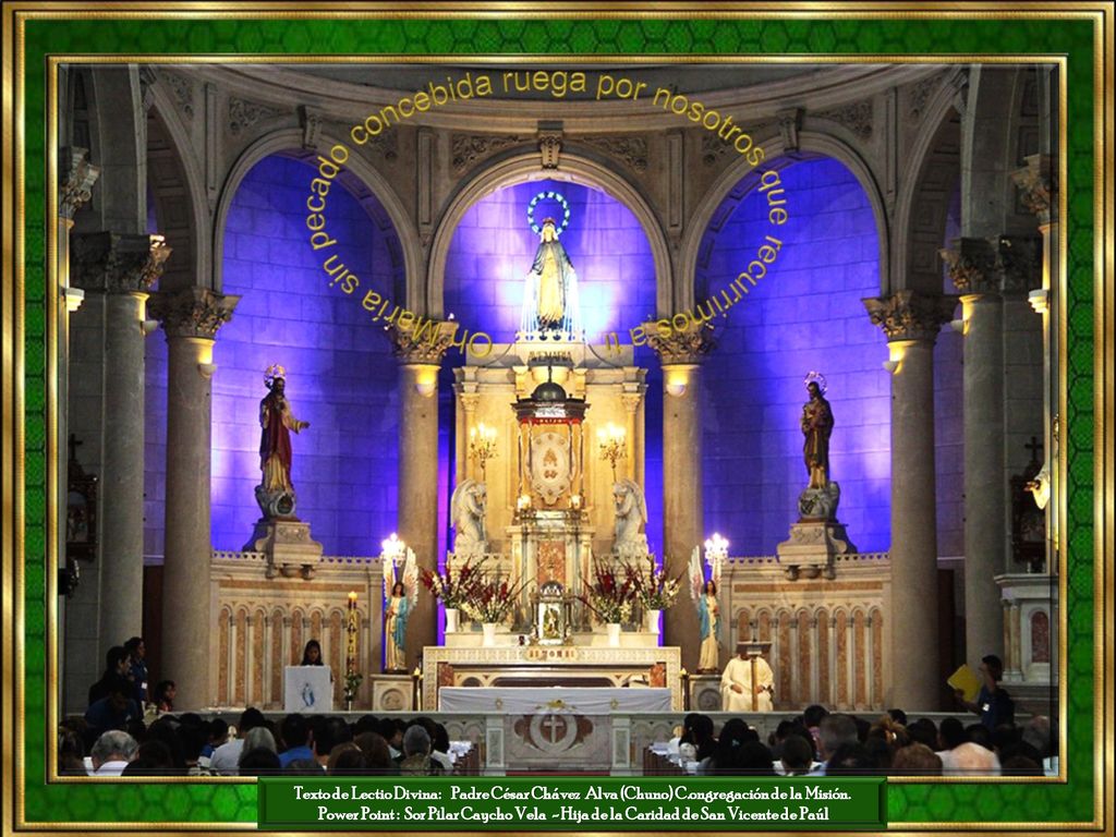 Texto de Lectio Divina: Padre César Chávez Alva (Chuno) C