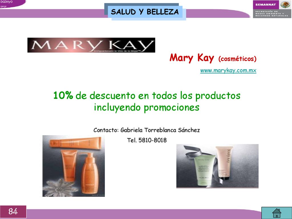 10% de descuento en todos los productos incluyendo promociones