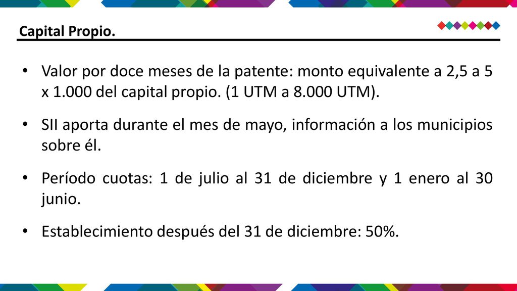 Período cuotas: 1 de julio al 31 de diciembre y 1 enero al 30 junio.