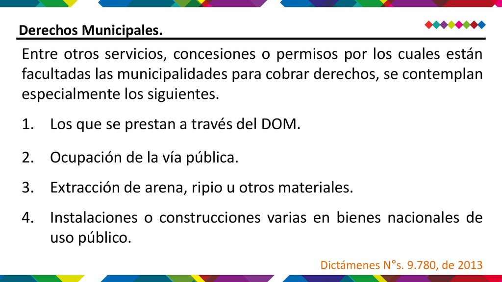 Los que se prestan a través del DOM. Ocupación de la vía pública.