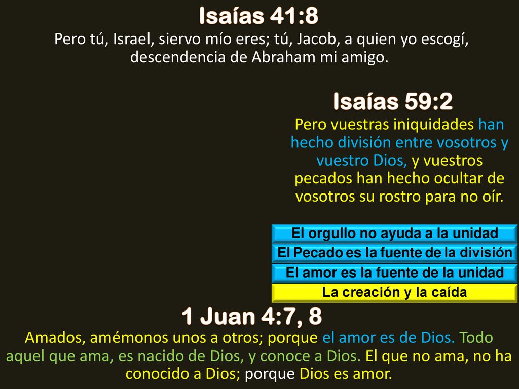 Isaías 41:8 Pero tú, Israel, siervo mío eres; tú, Jacob, a quien yo escogí, descendencia de Abraham mi amigo.