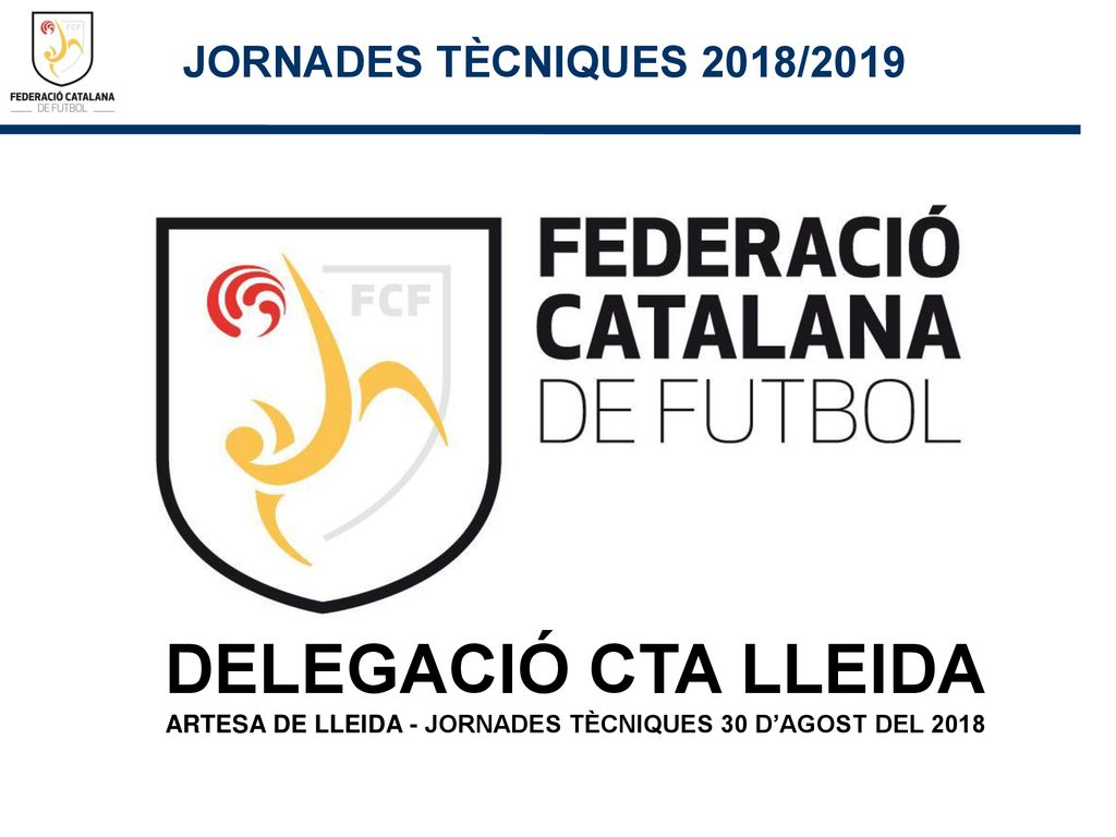 ARTESA DE LLEIDA - JORNADES TÈCNIQUES 30 D’AGOST DEL 2018