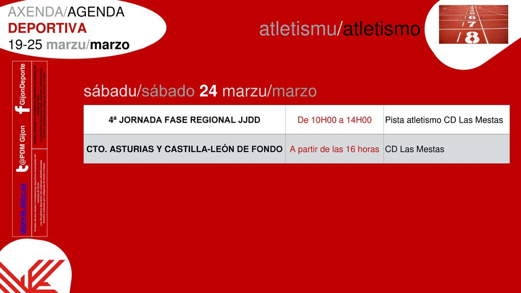 4ª Jornada FASE REGIONAL JJDD CTO. ASTURIAS Y CASTILLA-LEÓN DE FONDO