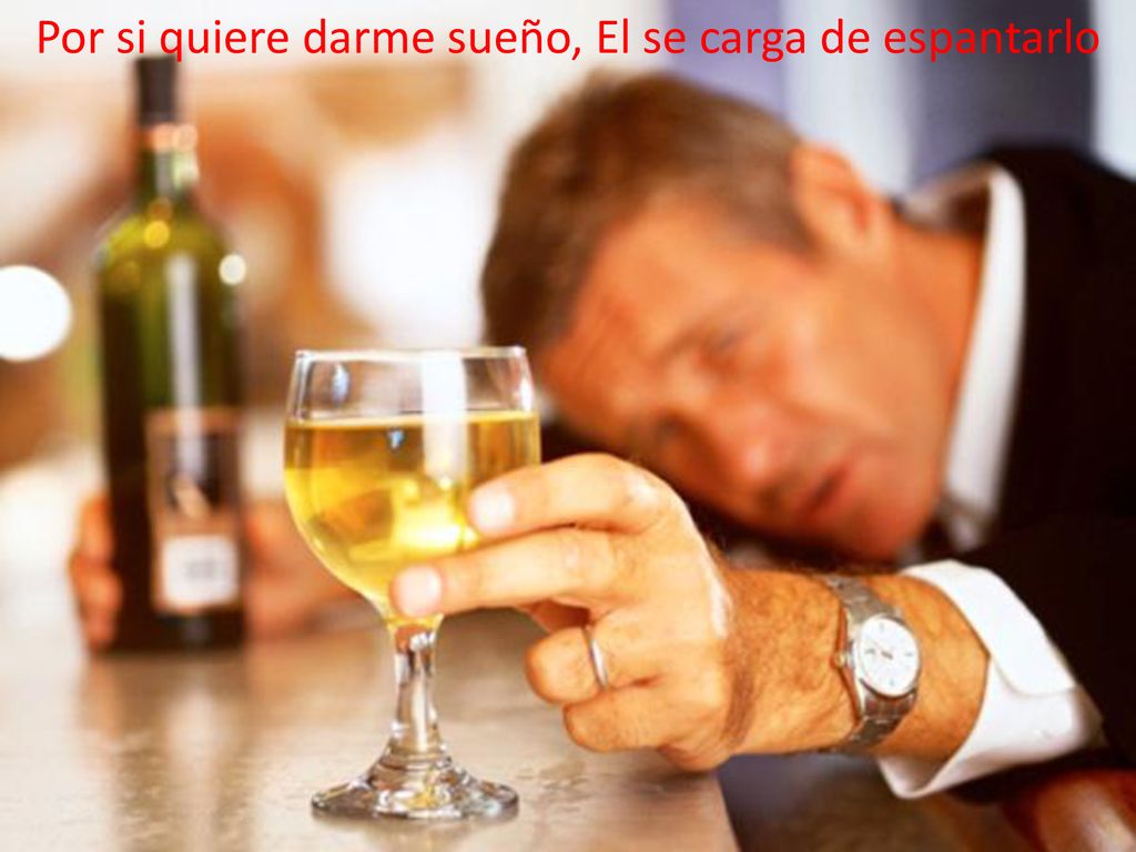 Por si quiere darme sueño, El se carga de espantarlo