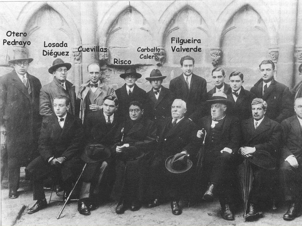 En 1923 varios universitarios fundan, xunto dalgúns membros de Nós, o SEMINARIO DE ESTUDOS GALEGOS coa finalidade do estudo científico da cultura galega.