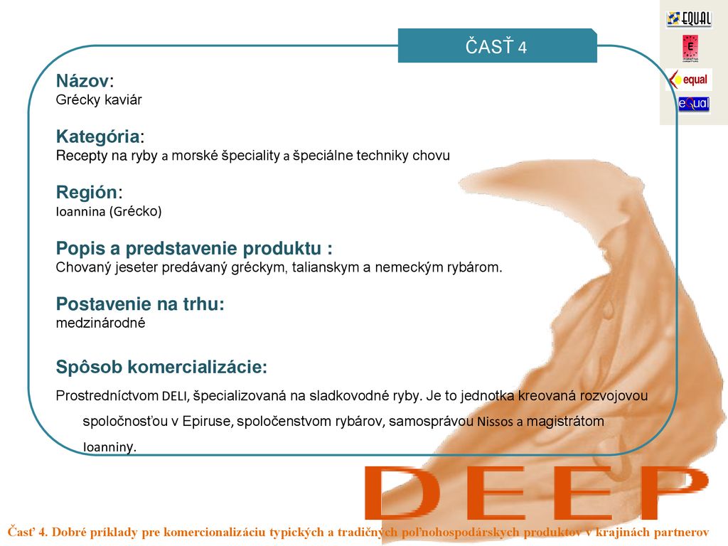 Popis a predstavenie produktu :