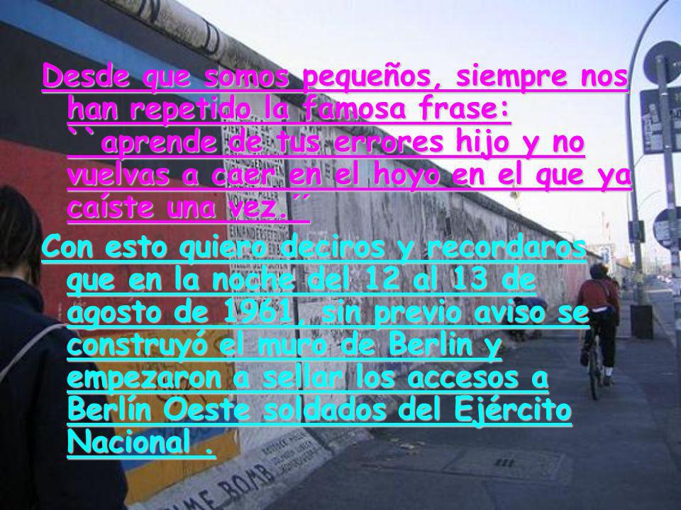 Desde que somos pequeños, siempre nos han repetido la famosa frase: ``aprende de tus errores hijo y no vuelvas a caer en el hoyo en el que ya caíste una vez.´´