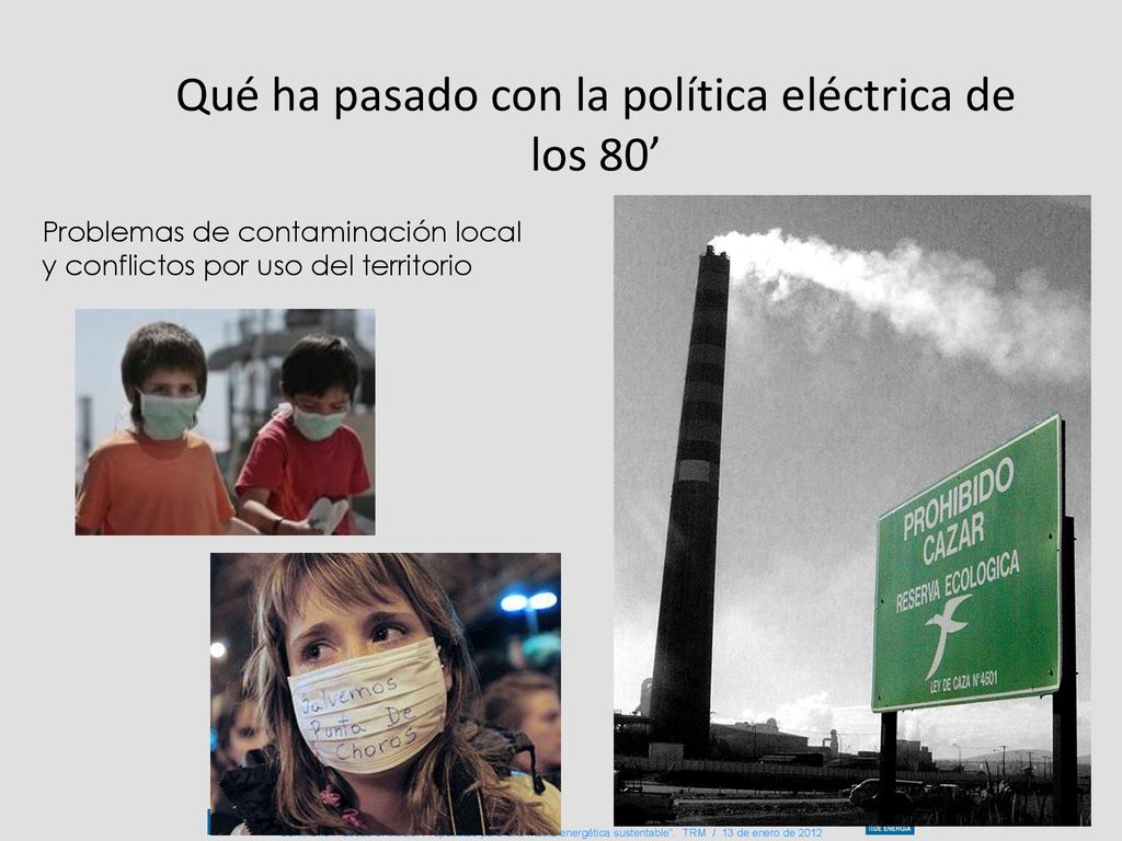 Qué ha pasado con la política eléctrica de los 80’