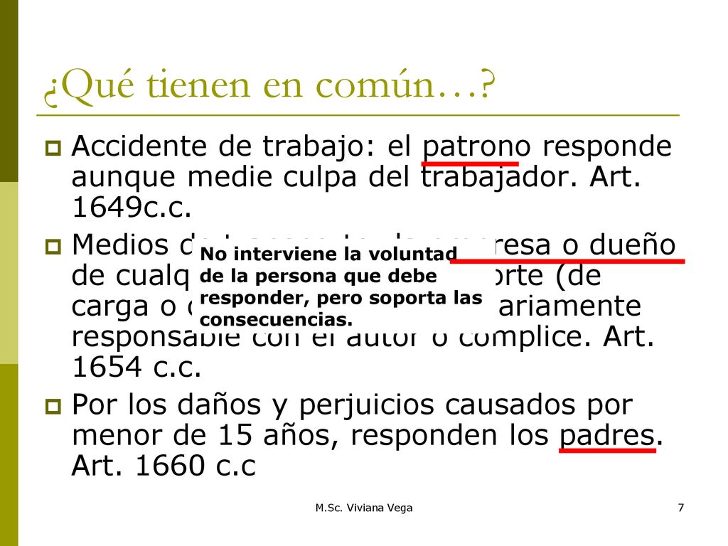 ¿Qué tienen en común… Accidente de trabajo: el patrono responde aunque medie culpa del trabajador. Art. 1649c.c.