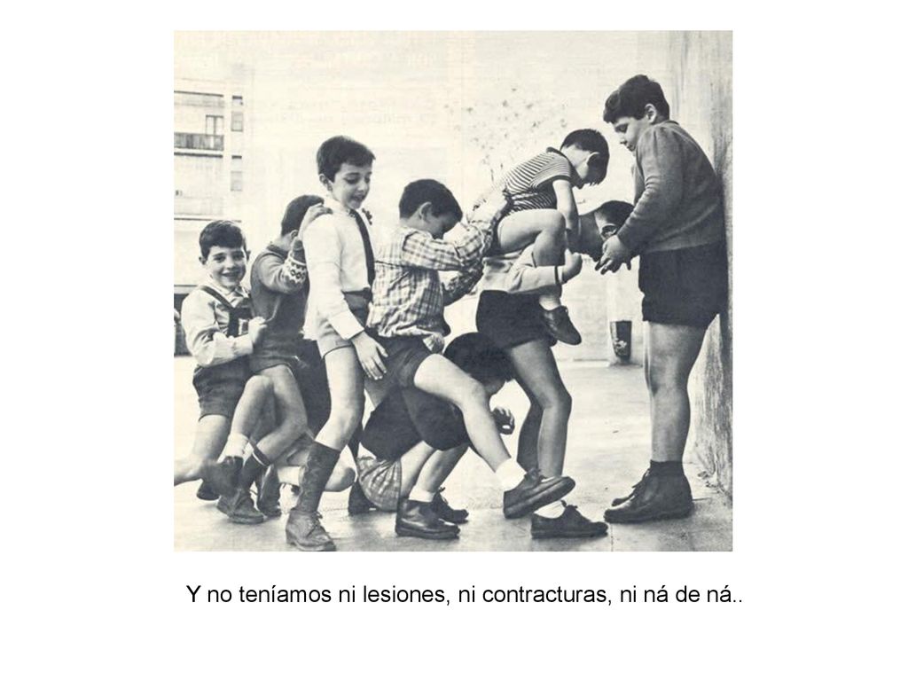 Y no teníamos ni lesiones, ni contracturas, ni ná de ná..