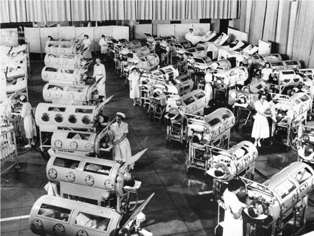 La polio causó epidemias masivas hace apenas una generación atras en los países industrializados.