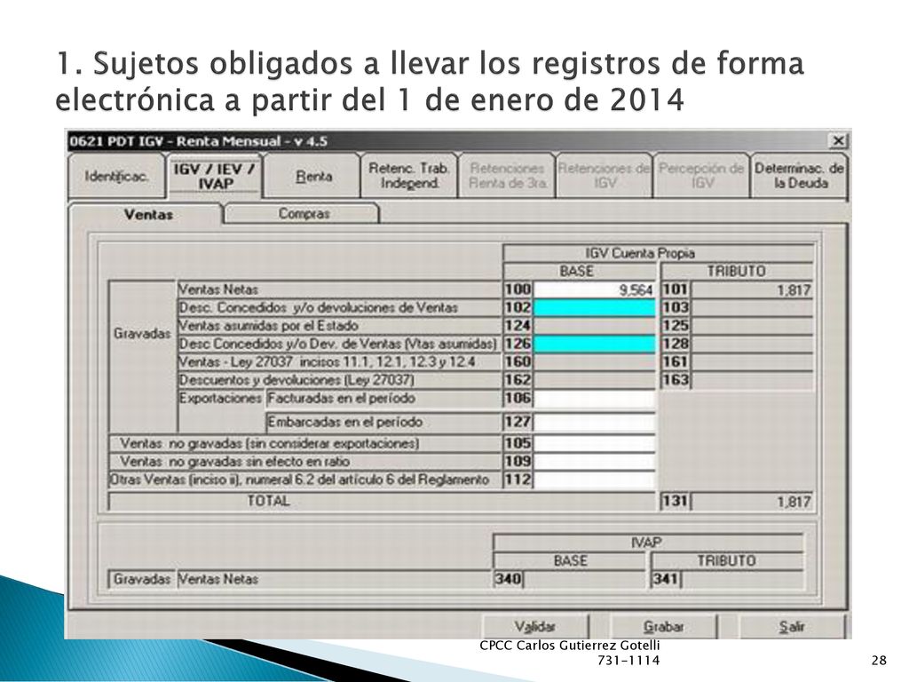 1. Sujetos obligados a llevar los registros de forma electrónica a partir del 1 de enero de 2014