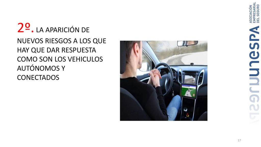 2º. LA APARICIÓN DE NUEVOS RIESGOS A LOS QUE HAY QUE DAR RESPUESTA COMO SON LOS VEHICULOS AUTÓNOMOS Y CONECTADOS
