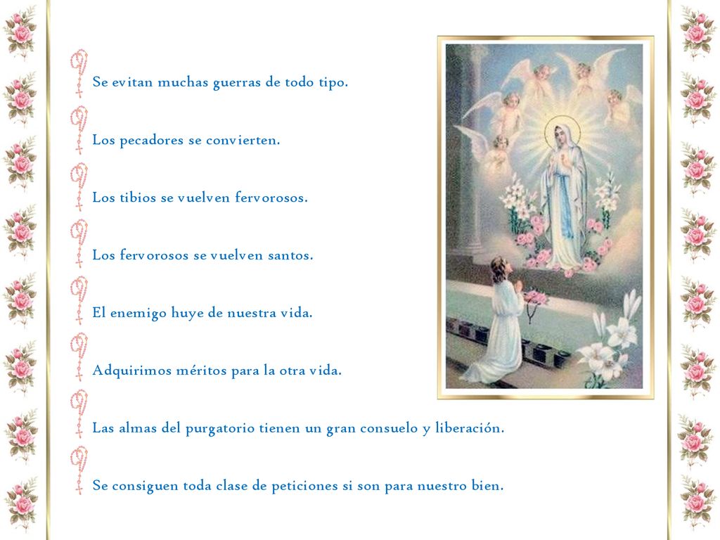Se evitan muchas guerras de todo tipo.