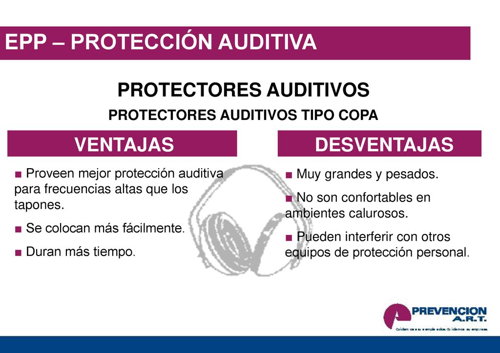 PROTECTORES AUDITIVOS PROTECTORES AUDITIVOS TIPO COPA