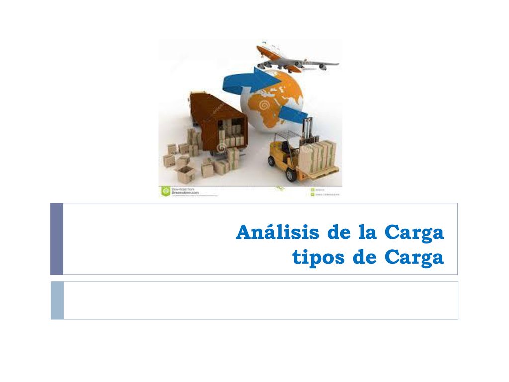 Análisis de la Carga tipos de Carga