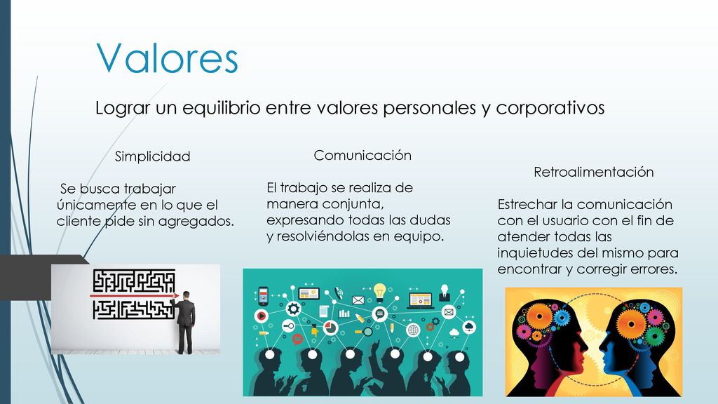 Lograr un equilibrio entre valores personales y corporativos
