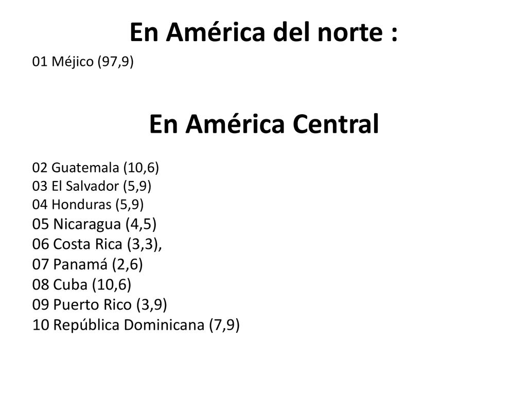 En América del norte : En América Central 05 Nicaragua (4,5)