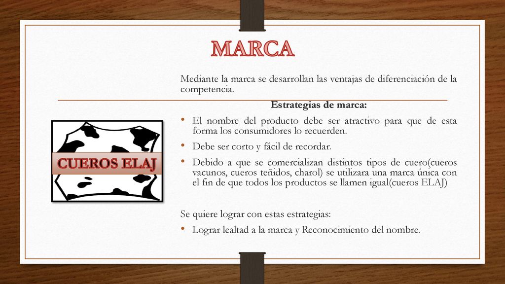 MARCA Mediante la marca se desarrollan las ventajas de diferenciación de la competencia. Estrategias de marca: