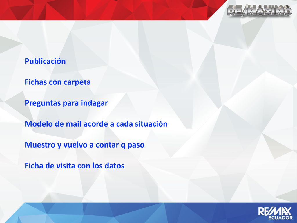 Publicación Fichas con carpeta. Preguntas para indagar. Modelo de mail acorde a cada situación. Muestro y vuelvo a contar q paso.