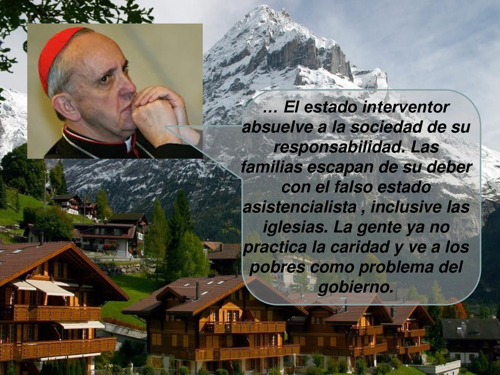 … El estado interventor absuelve a la sociedad de su responsabilidad