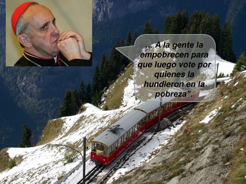 … A la gente la empobrecen para que luego vote por quienes la hundieron en la pobreza .