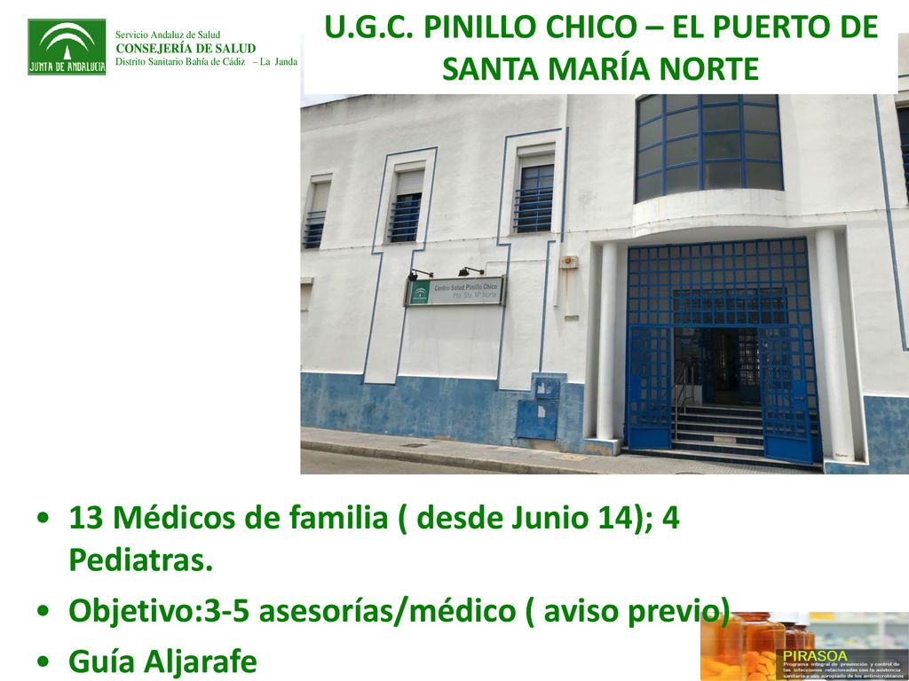 U.G.C. PINILLO CHICO – EL PUERTO DE SANTA MARÍA NORTE