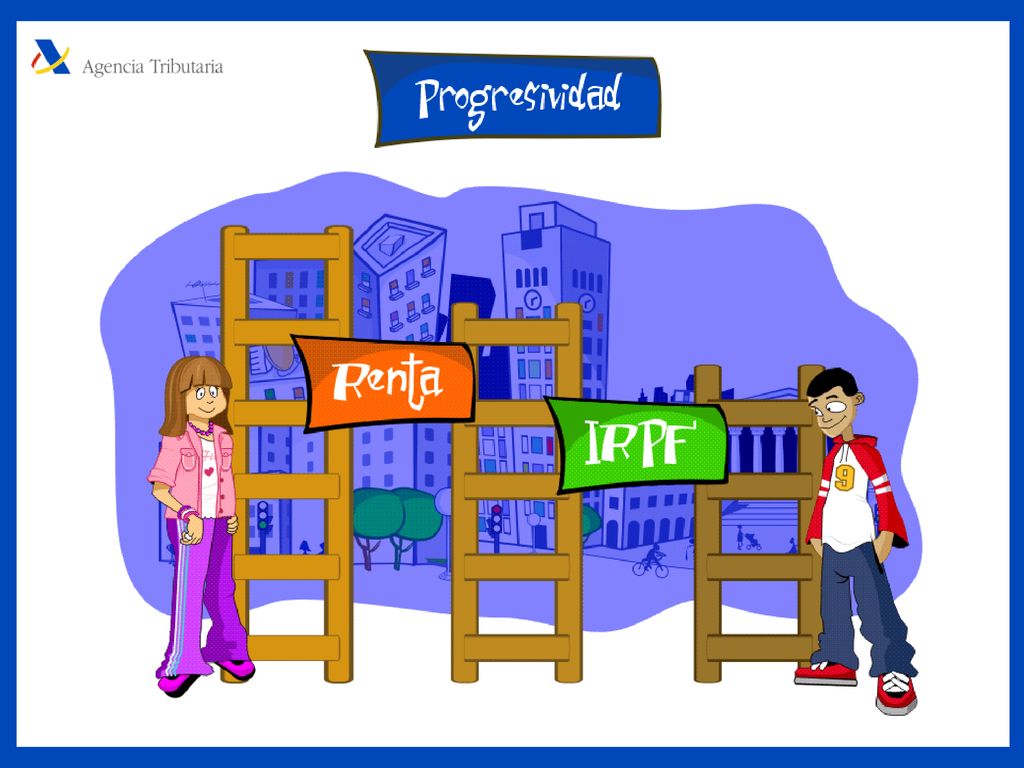 Uno de los impuestos directos es el Impuesto sobre la Renta (IRPF), que pagan las personas según el dinero que ganan, es decir, del sueldo que cobran o según los beneficios que tienen (por ejemplo, un arquitecto o una abogada o un fontanero o una taxista).