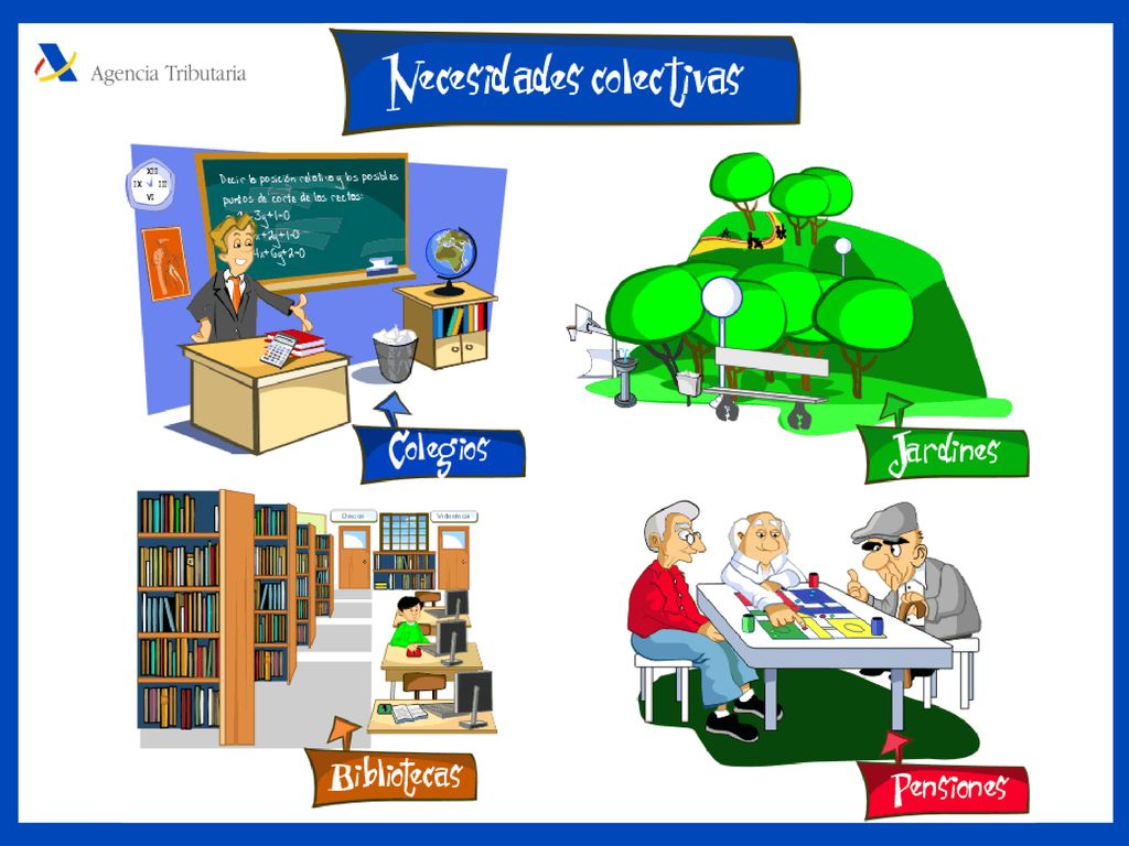Además de estas necesidades particulares, existen otras que son comunes a mucha gente: educativas, sanitarias, asistencia a discapacitados, investigadoras…