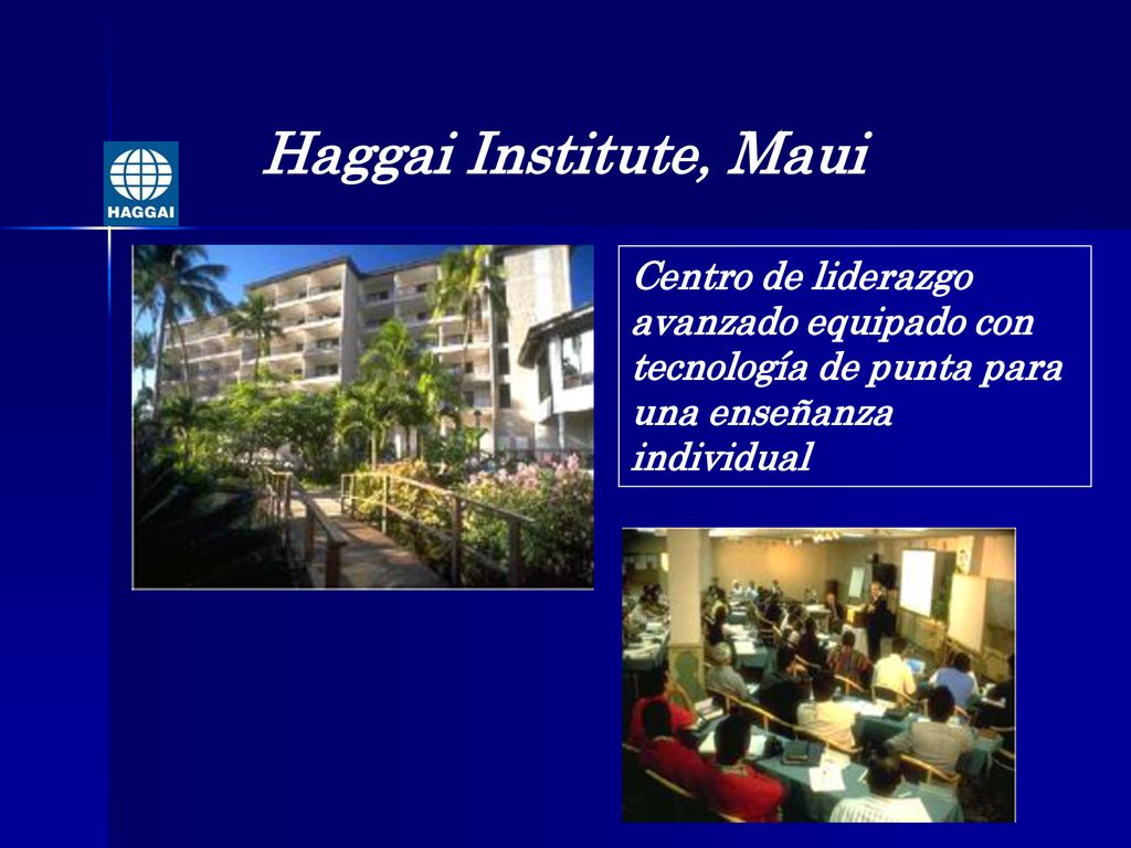 Haggai Institute, Maui Centro de liderazgo avanzado equipado con tecnología de punta para una enseñanza individual.
