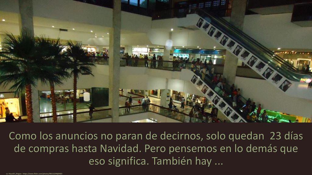 Como los anuncios no paran de decirnos, solo quedan 23 días de compras hasta Navidad. Pero pensemos en lo demás que eso significa. También hay ...