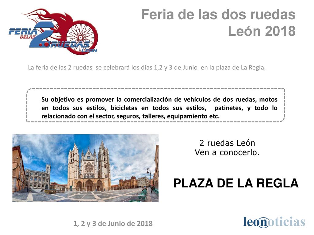 Feria de las dos ruedas León 2018 PLAZA DE LA REGLA 2 ruedas León