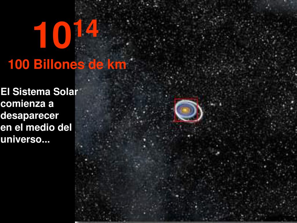 Billones de km El Sistema Solar comienza a desaparecer en el medio del universo...