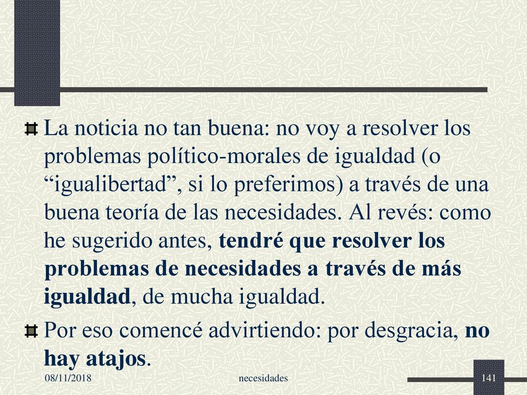 Por eso comencé advirtiendo: por desgracia, no hay atajos.