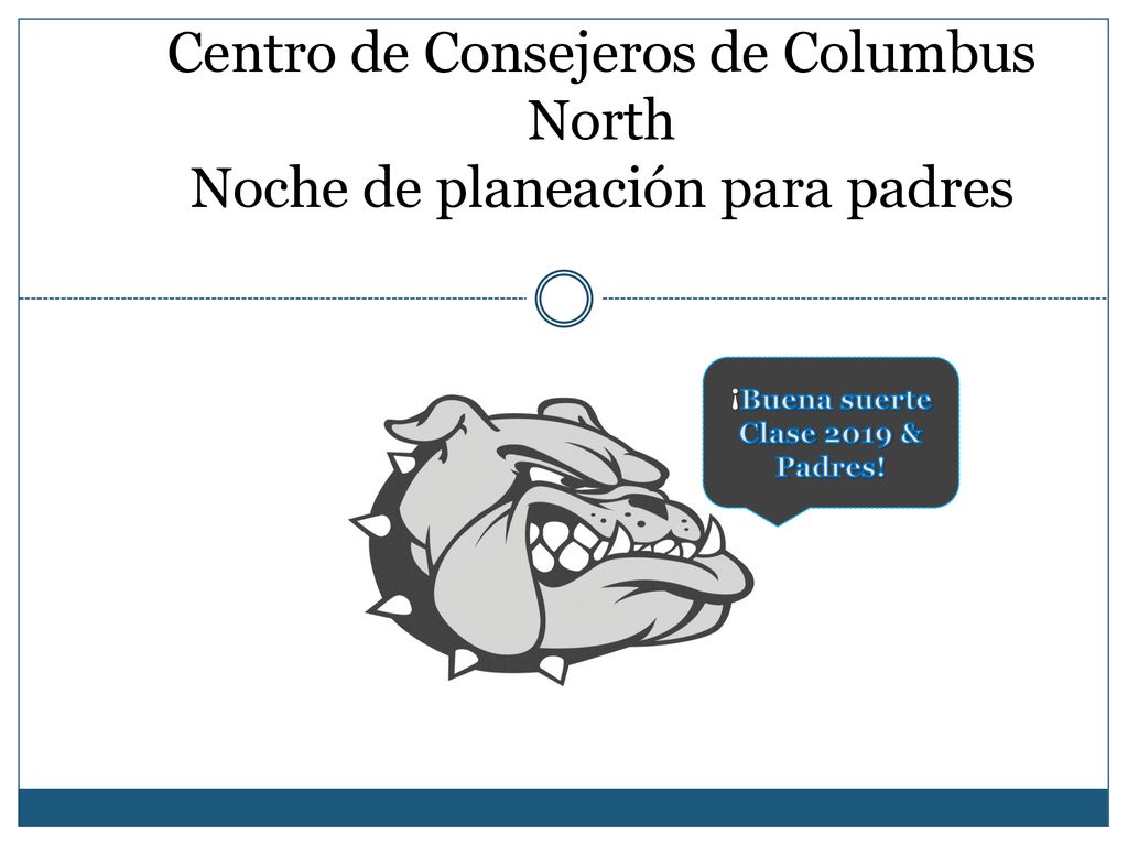 Centro de Consejeros de Columbus North Noche de planeación para padres