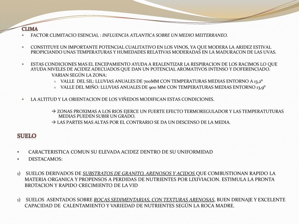 CLIMA FACTOR CLIMITACIO ESENCIAL : INFLUENCIA ATLANTICA SOBRE UN MEDIO MEITERRANEO.