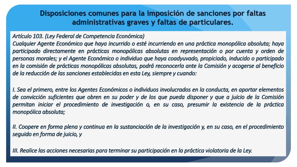 Disposiciones comunes para la imposición de sanciones por faltas administrativas graves y faltas de particulares.
