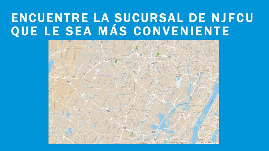 ENCUENTRE LA SUCURSAL DE NJFCU QUE LE SEA MÁS CONVENIENTE