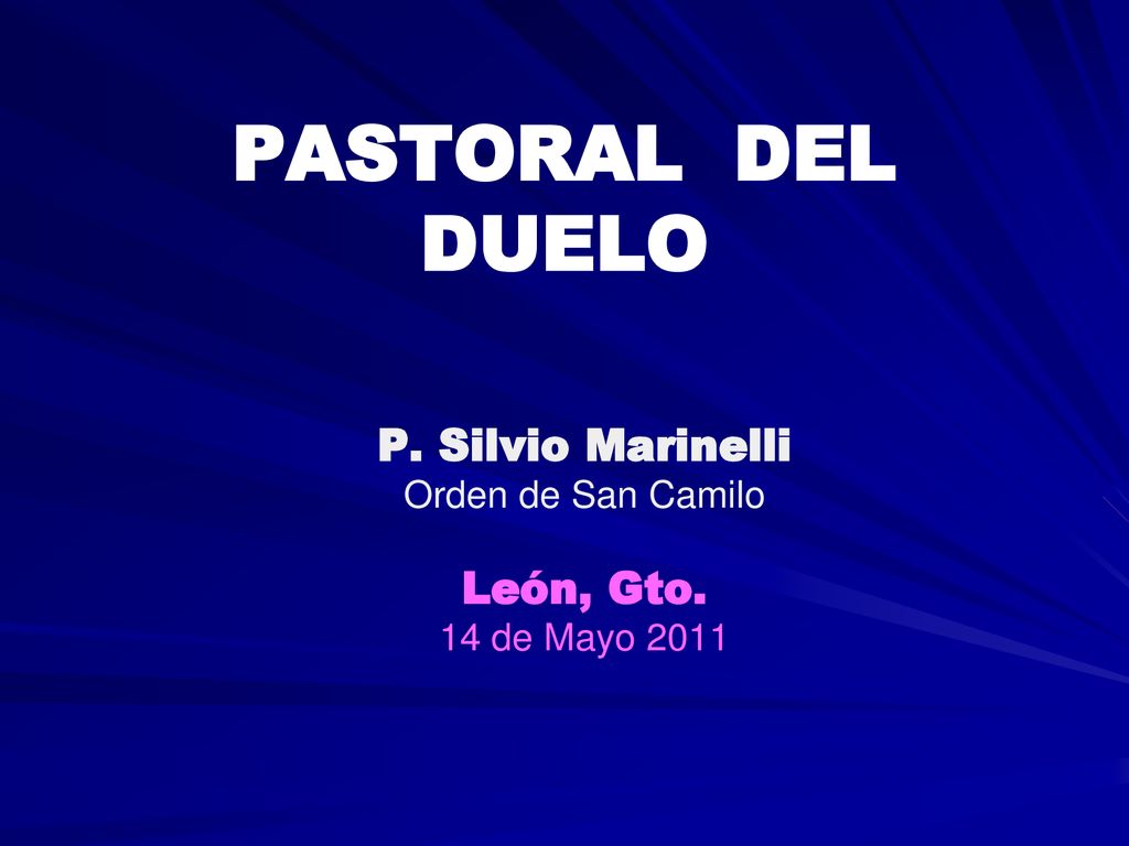 P. Silvio Marinelli Orden de San Camilo León, Gto. 14 de Mayo 2011