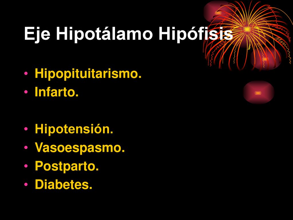 Eje Hipotálamo Hipófisis