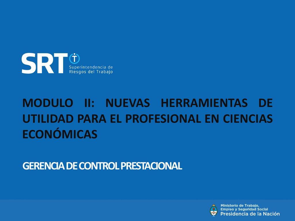 MODULO II: NUEVAS HERRAMIENTAS DE UTILIDAD PARA EL PROFESIONAL EN CIENCIAS ECONÓMICAS