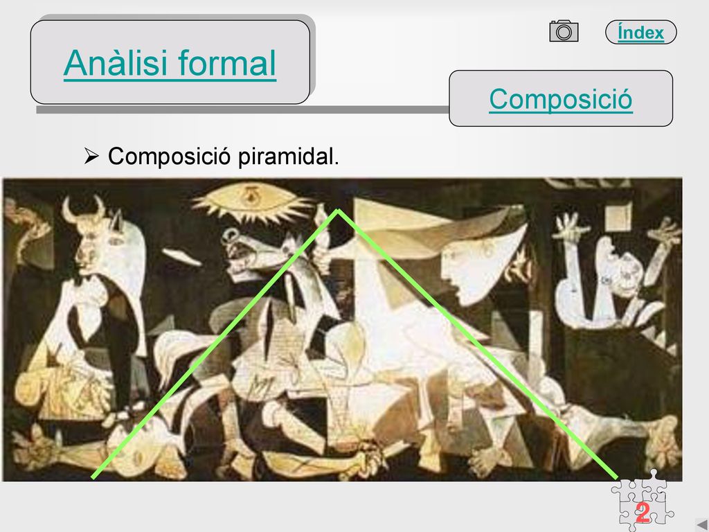 Anàlisi formal Composició Composició piramidal. 2