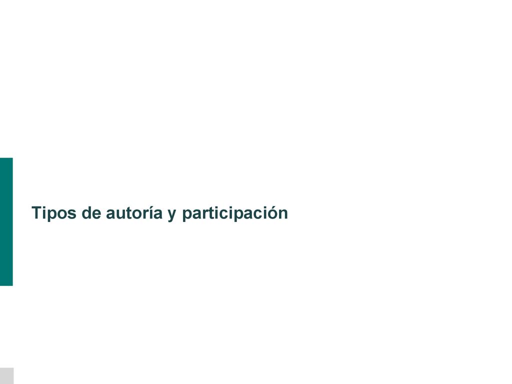 Tipos de autoría y participación