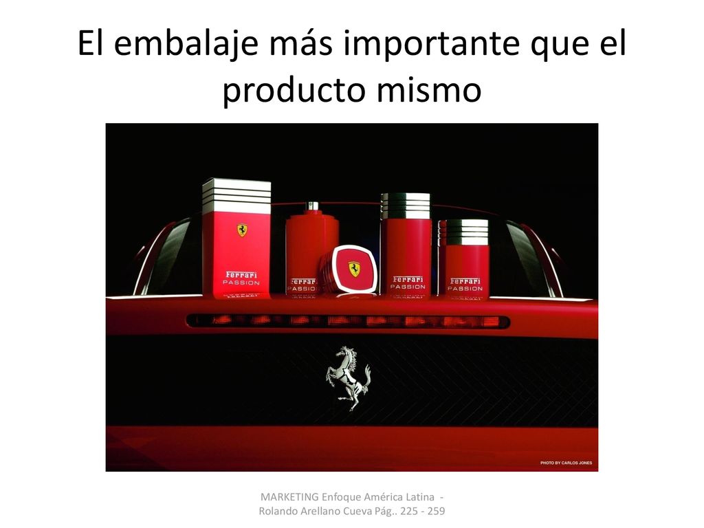 El embalaje más importante que el producto mismo