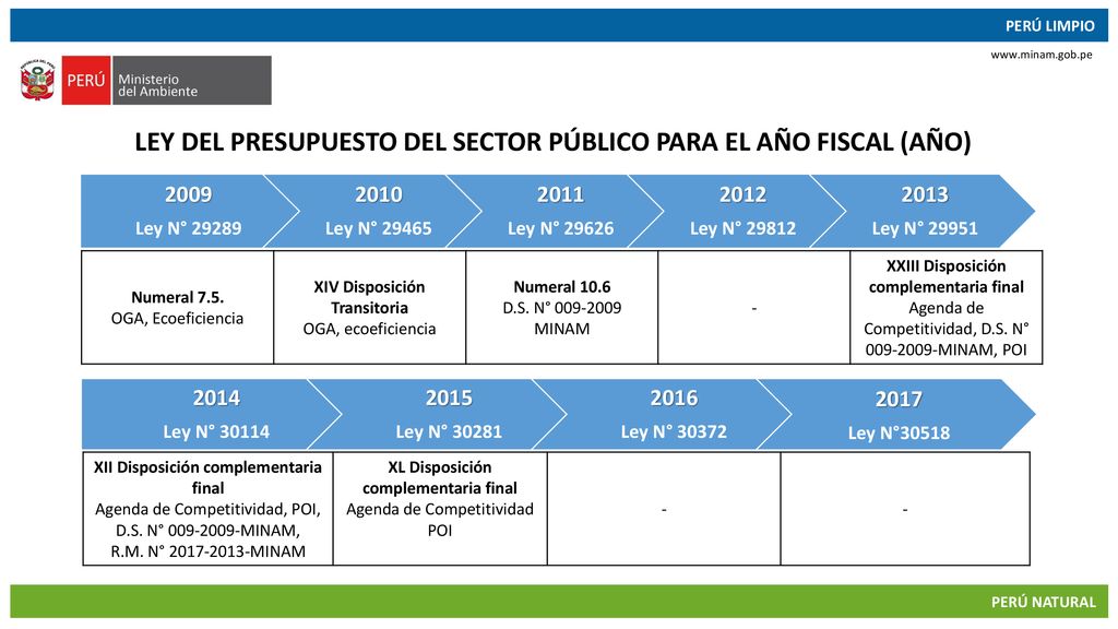 LEY DEL PRESUPUESTO DEL SECTOR PÚBLICO PARA EL AÑO FISCAL (AÑO)