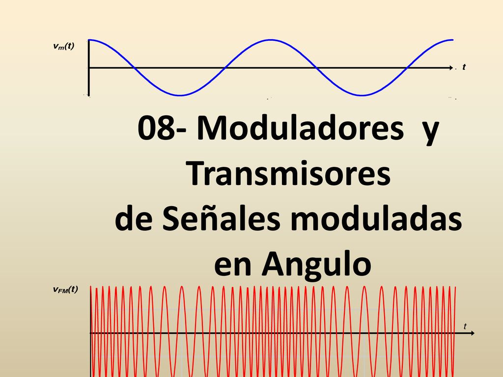 08- Moduladores y Transmisores de Señales moduladas en Angulo