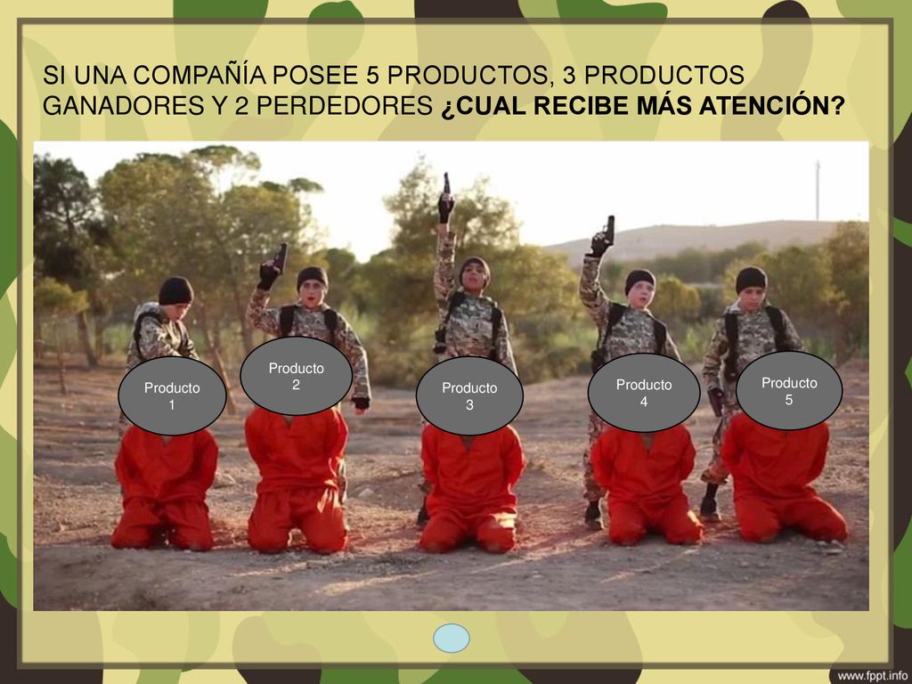 SI UNA COMPAÑÍA POSEE 5 PRODUCTOS, 3 PRODUCTOS GANADORES Y 2 PERDEDORES ¿CUAL RECIBE MÁS ATENCIÓN