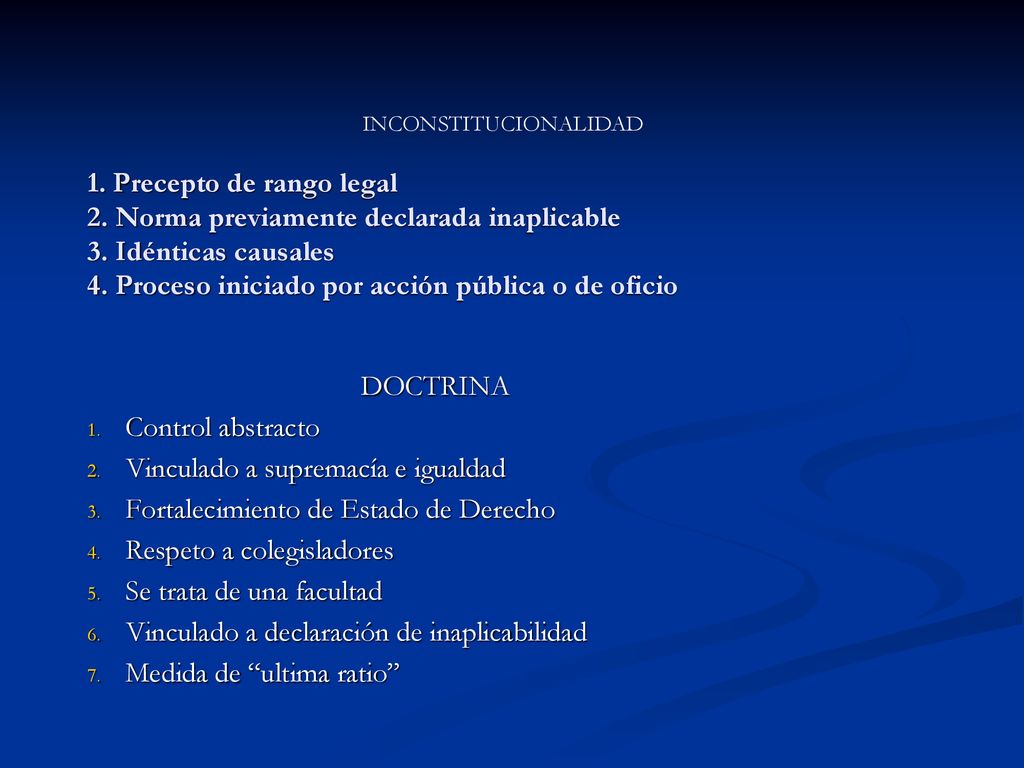 Vinculado a supremacía e igualdad Fortalecimiento de Estado de Derecho